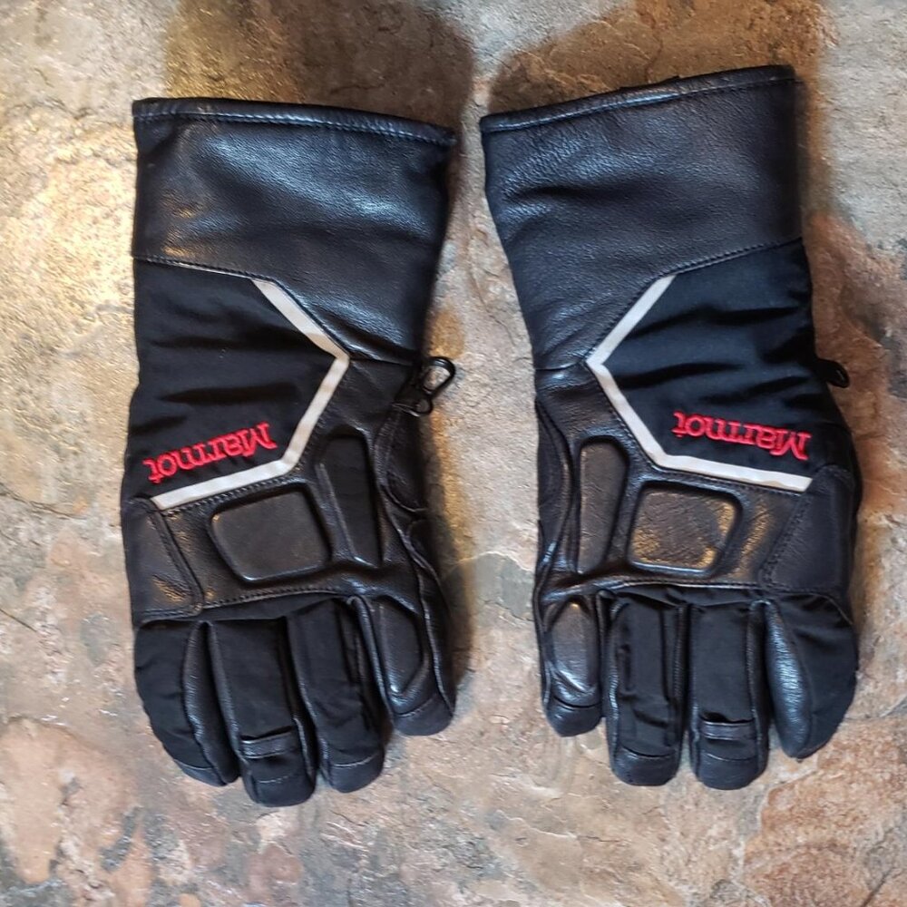 Marmot Mountaineering Climbing Leather Gore-tex Work Gloves Expedition (Men's M)